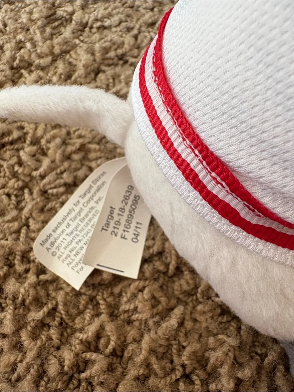 Target Bullseye Hockey Plush
